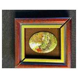 China Teapots Inc Mikasa, Ceramic Flowers, and Framed Needlepoint - Mixed Decorative