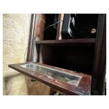 Wood Entertainment Center Cabinet 40 x 18 x 26 In - Comcast Items Not Inc - Side Drawer Items ARE Inc