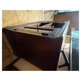 Wood Entertainment Center Cabinet 40 x 18 x 26 In - Comcast Items Not Inc - Side Drawer Items ARE Inc