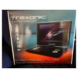 Trexonic TR-D141 14.1 Inch Portable TV & DVD Player NIB