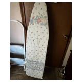 Royal SF910 Microcut Shredder, Shark Quick-Flip Vacuum (all accessories unverified), Ironing Board, Iron & Swiffer Mop