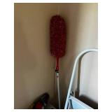 Royal SF910 Microcut Shredder, Shark Quick-Flip Vacuum (all accessories unverified), Ironing Board, Iron & Swiffer Mop
