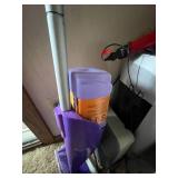 Royal SF910 Microcut Shredder, Shark Quick-Flip Vacuum (all accessories unverified), Ironing Board, Iron & Swiffer Mop