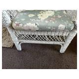 Wicker Armchairs with Cushions & Pillows - Set of 2