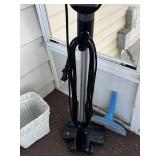 Shark Upright Vacuum with Mop Head & Wicker Trash Basket