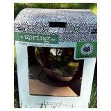 Mixed Brand Garden Gazing Globes & Stand (Lot of 3)