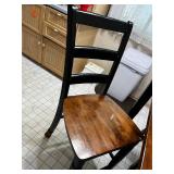 Wood Dining Table Set with 4 Chairs