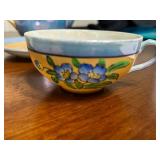 Mixed Lot Blue & Gold Floral Made In Japan China Dinnerware