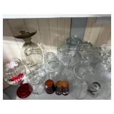 Mixed Lot Of Wine Glasses & Barware