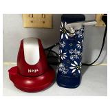 Ninja Mixer Blender/Food Processor Power Head Motor & Floral Manual Can Opener (Lot of 2)
