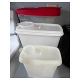 Bon Appetit Kitchen Storage Containers, Utensils & Toaster Mixed Lot - fridge not inc