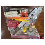 Mixed Kitchen Lot of Tupperware, Hutzler Fun Gun & Waffle Plates