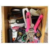 Mixed Craft & Household Supply Lot with E6000 Adhesive, Sliders & Matches