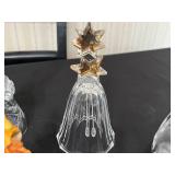 Crystal Glass Decanters & Holiday Ornaments - Mixed Vintage Collection