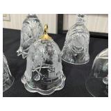 Crystal Glass Decanters & Holiday Ornaments - Mixed Vintage Collection