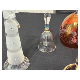 Assorted Hand-Blown Glass Decanters with Stopper - Floral & Decorative Finishes