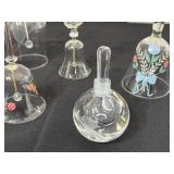 Assorted Hand-Blown Glass Decanters with Stopper - Floral & Decorative Finishes