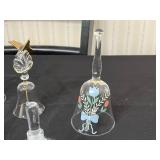 Assorted Hand-Blown Glass Decanters with Stopper - Floral & Decorative Finishes