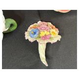 Assorted Porcelain Flowers Inc Capodimonte A. Gagliardi Made in Italy