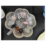 Bradford Exchange - Diana A Rose Everlasting Plate & Assorted Glass Eggs