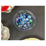 Bradford Exchange - Diana A Rose Everlasting Plate & Assorted Glass Eggs