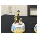 Goebel Berta Hummel Holiday Happiness Music Box Collection