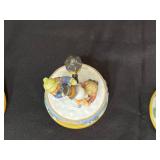 Goebel Berta Hummel Holiday Happiness Music Box Collection