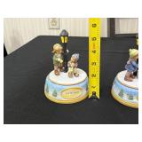 Goebel Berta Hummel Holiday Happiness Music Box Collection