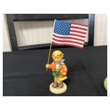 Goebel Porcelain Figurines Lot - Me and My Drum BH102/P, Just A Swinging BH257, Proud Moment BH66
