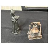 Glass Carousel Horse Globe Crown Top - Assorted Vintage Figurines & Oakley China Vase