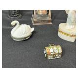 Glass Carousel Horse Globe Crown Top - Assorted Vintage Figurines & Oakley China Vase