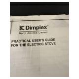 Dimplex Electric Stove - Freestanding Fireplace with Remote & User