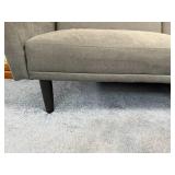 Two-Seat Fabric Sofa with Back Cushions - Modern Living Room Seating
