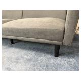 Two-Seat Fabric Sofa with Back Cushions - Modern Living Room Seating