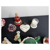 Battery Operated Christmas Tree - Assorted Christmas Ornaments & Figurines