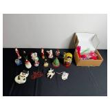 Assorted Christmas Figurines & Ornaments