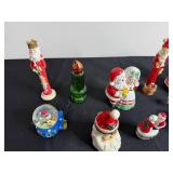 Assorted Christmas Figurines & Ornaments