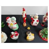 Assorted Christmas Figurines & Ornaments
