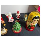 Assorted Christmas Figurines & Ornaments