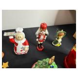 Assorted Christmas Figurines & Ornaments