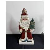 Dept 56 Barefoot Santas, German Folk Art Nutcrackers & Silver Wing Decor