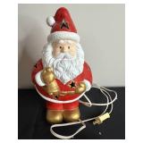 Santa Claus Figurine with Lights - London Bus Snow Globe & Assorted Christmas Decor