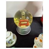 Santa Claus Figurine with Lights - London Bus Snow Globe & Assorted Christmas Decor