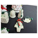 Santa Claus Figurine with Lights - London Bus Snow Globe & Assorted Christmas Decor