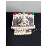Assorted Christmas Decor - Snow Globes, Snowman Mugs & Gingerbread House