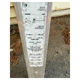 Aluminum Work Platform Ladder with Deck - Folding Scaffold