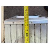Aluminum Work Platform Ladder with Deck - Folding Scaffold