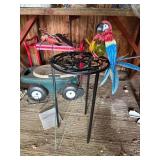 Assorted Outdoor Garden Decor - Birds, Flowers, Wind Spinners & Sign