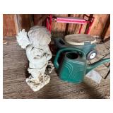 Assorted Outdoor Garden Decor - Birds, Flowers, Wind Spinners & Sign
