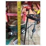 Assorted Outdoor Garden Decor - Birds, Flowers, Wind Spinners & Sign